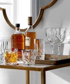 Marquis by Waterford Markham Double Old Fashion Set of 4, 11 oz, Clear Double Old Fashioned 25 91W1dZ4sldL