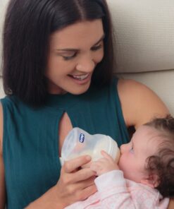 Chicco NaturalFit Baby Bottle Slow Flow with Bonus Straight Nipple, 0 Months+, 5 Ounce 15 91W7RBfN3lL