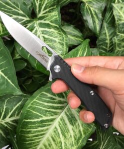 ALBATROSS FK005 EDC Pocket Folding Knife With Liner Lock,D2 Tool Steel Blade, G10 Handle-4 Inch Closed,Gifts/Collections 14 91W7ja1C3VL