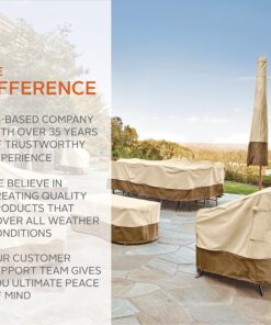 Alternative view of Classic Accessories Veranda Water-Resistant 78 Inch Canopy Swing Cover, Patio Furniture Covers 78"L x 60"D x 56"H