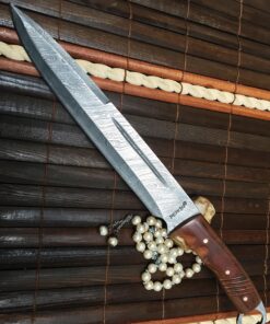 Hunting Knife - Damascus Steel - Handmade Knife - Work of Art 14 91WGtlSZpkL