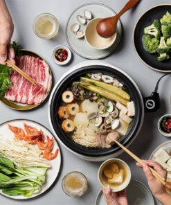 Aroma Housewares ASP-137 Grillet 3Qt. 3-in-1 Cool-Touch Electric Indoor Grill Portable, Dishwasher Safe, 3-Quart, White 30 91WHIoNxy0L