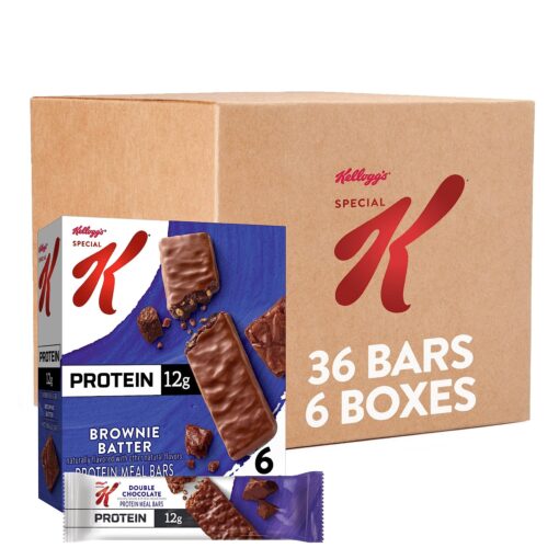 Special K, Protein Meal Bars, Double Chocolate, 9.5oz (6 Count) 6 Count (Pack of 3)