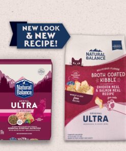 Natural Balance Original Ultra Chicken Meal & Salmon Meal Cat Food Whole Body Health Dry Food for Kittens to Adult Cats 15-lb. Bag Chicken Meal & Salmon Meal Formula 15 Pound (Pack of 1) 16 91WUPAcVulL 1