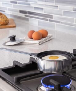 Better Houseware 441/1 Egg Poacher, 1 cup, Silver 10 91WValmAjVL