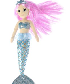 Aurora® Enchanting Sea Sparkles™ Crystal Stuffed Animal - Imaginative Play - Magical Companions - Blue 18 Inches Sea Sparkles Crystal 8 91WVlS0UYrL