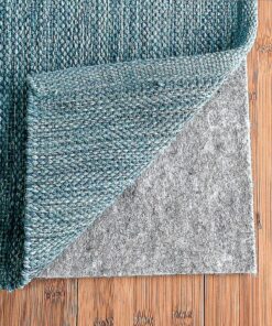 RUGPADUSA - Dual Surface - 9'x12' - 1/4" Thick - Felt + Rubber - Non-Slip Backing Rug Pad - Safe for All Floors 9' x 12' 28 91WcfJxALFL