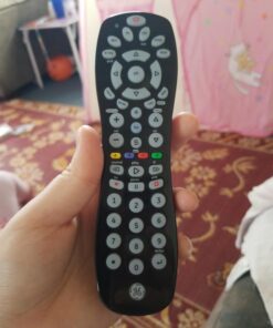 GE Universal Remote Control for Samsung, Vizio, Lg, Sony, Sharp, Roku, Apple TV, TCL, Panasonic, Smart TVs, Streaming Players, Blu-Ray, DVD, 6-Device, Black, 34459 19 91Wl68YswpL