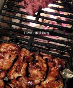 Marsh Allen 30052 Cast Iron Hibachi 10 by 18-Inch Charcoal Grill 15 91Wt ElNMJL