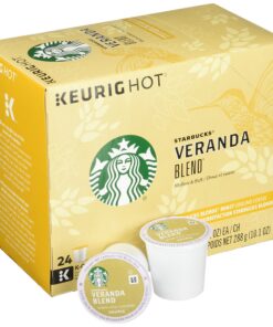 Alternative view of Starbucks Coffee K-Cup Pods, Veranda Blend, Blonde Roast Coffee, Notes of Toasted Malt & Milk Chocolate, Keurig Genuine K-Cup Pods, 32 CT K-Cups/Box (Pack of 3 Boxes)
