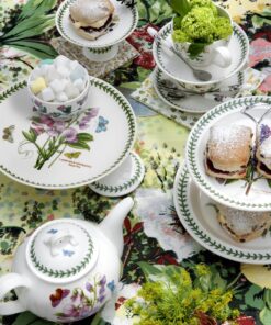 Portmeirion Botanic Garden Dinner Plate | Set of 6 Dinner Plates | Assorted Floral Motifs | Dishwasher, Microwave, & Oven Safe | 10.5 Inch | Made in England 15 91WzzbQn4L