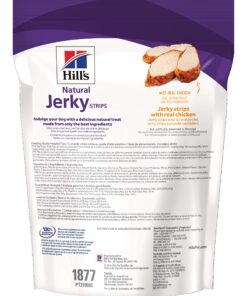 Hill's Natural Jerky Strips with Real Chicken Dog Treats, 7.1 oz. Bag 15 91X0Dw7T2CL