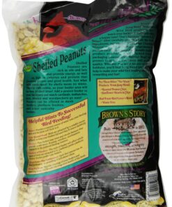 F.M. Brown'S Song Blend Premium Shelled Peanuts For Pets, 3-Pound, White 3 Pound (Pack of 1) 7 91X7DHT4q3L