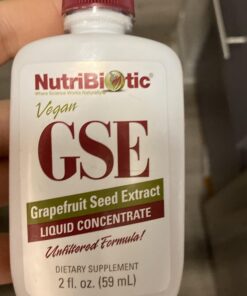 NutriBiotic – GSE, 2 Oz Liquid | The Original Grapefruit Seed Extract Premium Concentrate with Bioflavonoids | Potent Immune & Overall Health Support | Vegan, Gluten Free, Non-GMO 23 91XDKsyaF1L