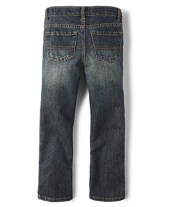 The Children's Place Boys' Basic Bootcut Jeans 7 Dustbowl Wash Single 9 91XMlavChCL