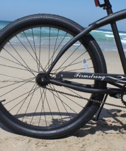 Firmstrong Bruiser Man Single Speed Beach Cruiser Bicycle Matte Black 19 inch / Large 14 91XNlbZ9u3L