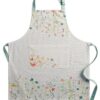 Maison d' Hermine 100% Cotton Kitchen Apron with an Adjustable Neck with Long Ties for Women Men Chef 27.50"x31.50" 01 - Colmar