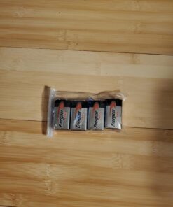 Energizer E522 Max 9V Alkaline battery - 4 Count 4 Count (Pack of 1) 37 91XZknYbF6L