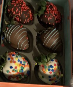 6 Happy Birthday Chocolate Covered Strawberries 25 91XgczY0MUL