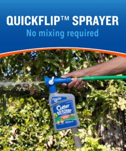 Cutter Backyard Bug Control Spray Concentrate, Mosquito Repellent, Kills Mosquitoes, Fleas & Listed Ants, 32 fl Ounce 1 Pack 31 91Xh2Vk3EML