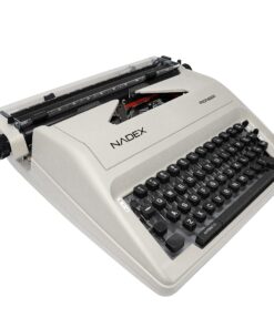 Nadex Pioneer Manual Typewriter,Durable Travel Case Included, Ivory 10 91XjInYAFIL