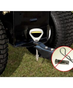 Alternative view of Good Vibrations 150 King Pin Lawn Mower Quick Connect Hitch Pin