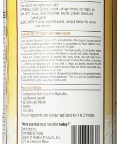 Fearn Natural Foods Lecithin Granules, 16 Ounce 1 Pound (Pack of 1) 12 91XlzoQOBSL