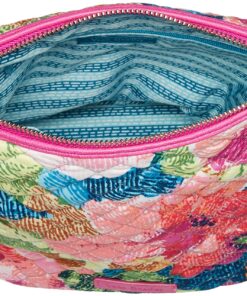 Vera Bradley Cotton Carson Mini Hobo Crossbody Purse One Size Superbloom 10 91XmIBrdJcL