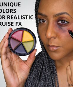Mehron Makeup ProColoRing Bruise 5 Color Wheel for Special Effects & Movies | Bruise Makeup Kit | SFX Paint | Halloween Special Effects Makeup 20 91XqW6T hDL