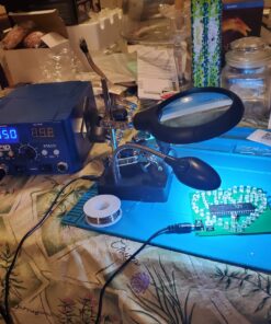 IS DIY Electronics Projects Soldering Practice, Heart Love LED Lights Kit, Remote Control RC Circuit Assemble DIY Soldering Kit No Case 54 91Xy36bmnL