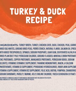 Natural Balance Original Ultra Platefulls Indoor Adult Grain Free Wet Cat Food, Turkey & Duck Recipe, 3 Ounce Pouch (Pack of 24) 13 91XyON2aXL 4