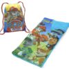 Idea Nuova 2 Piece Drawstring Sling Carry Bag with Sleeping Slumber Bag Paw Patrol Blue 30"x54" 37 91Y n2sJuTL