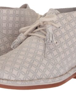 Hush Puppies Women's Cyra Catelyn Ankle Bootie 5.5 Black/White Print Leather 13 91Y5hBNgmNL