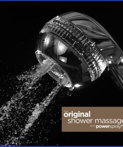 Alternative view of Waterpik 1.8 GPM Original Massage, Chrome, SM-653CGE