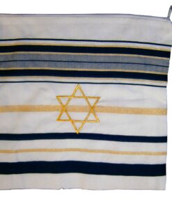 Holy Land Market Bag for Acrylic Tallit/Tallis (11 x 11 Inch) - Star of David (Bag only)