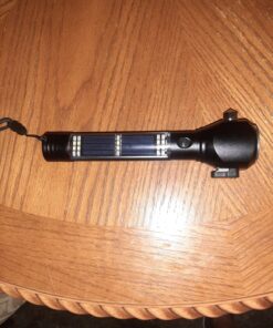 Delxo Patriot Flashlight, Handheld Solar Powered Tactical Flashlights Cell Phone Charger, USB Rechargeable Waterproof Car LED Flash Light with 2400mAh Battery, Multi Function for Emergency 1 PC 25 91YH51zmaWL