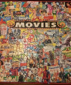 White Mountain Puzzles The Movies - 1000 Piece Jigsaw Puzzle 25 91YOOSfRbBL