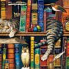Buffalo Games - Charles Wysocki - Frederick the Literate - 750 Piece Jigsaw Puzzle Multicolor, 24"L X 18"W 7 91YP0HCtbBL
