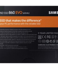 SAMSUNG 860 EVO SSD 250GB - M.2 SATA Internal Solid State Drive with V-NAND Technology (MZ-N6E250BW) 30 91YUeCRNzL