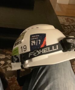 Foxelli Rechargeable Headlamp Flashlight - Super Bright LED Head Lamp for Running, Camping, Hiking & Work, Lightweight Comfortable Head Light for Adults and Kids Black 28 91YVeCddpL