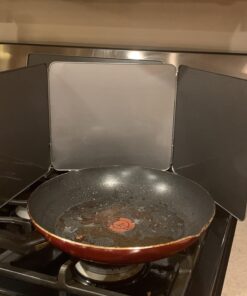 Norpro 2063 Nonstick 3 Sided Splatter Guard , 10in/25.5cm x 9in/23cm 36 91YY7ZuYkL