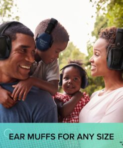 HEARTEK Noise Cancelling Headphones Kids Adult Earmuffs Shooting Ear Protection Glowing Red 30 91YYrANwSqL