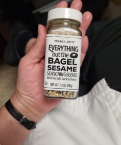 Trader Joe's Everything but the Bagel Sesame Seasoning Blend 2.3 oz, Pack of 1 Garlic 2.3 Ounce (Pack of 1) 27 91YYzdkcR5L