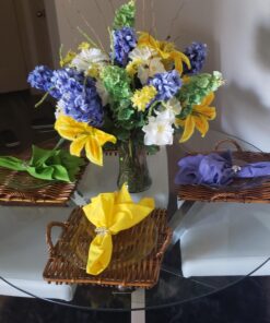 COTTON CRAFT Multicolor Cloth Napkins - Set of 12 Pure Cotton Everyday Lunch Dinner Napkin - Spring Summer Fall Holiday Birthday Party Gift - Soft Washable Absorbent Reusable Napkin - Oversized 20x20 12 Pack -20x20 Inch 48 91Yet KvAeL