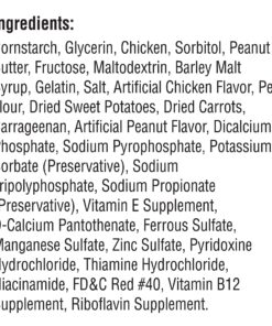 SmartBones Rawhide-Free Peanut Butter Mini Bones 16 Count (Pack of 1) 16 91YiFDK3wSL