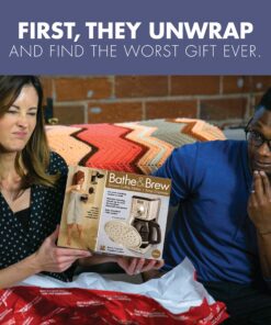 Prank Pack, Bathe & Brew Prank Gift Box, Wrap Your Real Present in a Funny Authentic Prank-O Gag Present Box | Novelty Gifting Box for Pranksters 20 91YloLW18qL 1