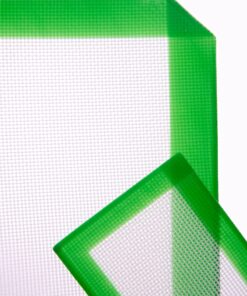 Oil Slick Duo Platinum Cured Medical Grade Silicone Pads, Set of 2, 3.25x4.5" Pads 1 Green/White 6 91Z0xytM6IL