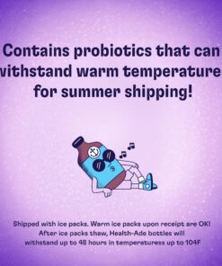 Alternative view of Health-Ade Kombucha Tea Organic Drink, Fermented Tea with Living Probiotics, Detoxifying Acids, Supports Gut Health, Non-GMO, Vegan, Gluten Free, 12 Pack (16 Fl Oz Bottles), Pink Lady Apple