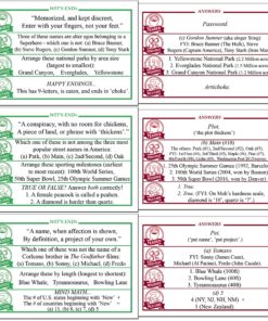 Wit's End - A Mind Challenging Trivia and Brain-Teasing Game That Will Test Players' Wits & Knowledge - for Adults & Family 13 91Z5cmYoBhL