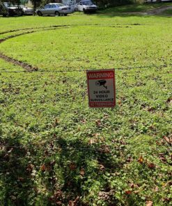 Faittoo 4-Pack Video Surveillance Sign, No Trespassing Metal Reflective Warning Sign, 10 x7 Inches 0.40 Aluminum Indoor or Outdoor Use for Home Business CCTV Security Camera,UV Protected & Waterproof Black and Red on White - 4 Pack 17 91Z5eJa0FnL 1